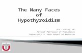 The Many Faces of Hypothyroidism