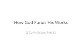 How God Funds His Works