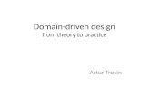 Domain-driven design from theory to practice