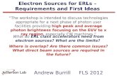 Electron Sources for ERLs – Requirements and First Ideas