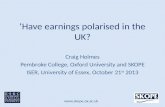 ‘ Have earnings polarised in the UK?