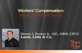 Workers’ Compensation: Policy & Market Trends