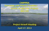 CWPPRA  Terracing and Marsh Creation              South of Big Mar Project (BA-24)
