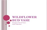 Wildflower Bud Vase
