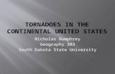 Tornadoes in the Continental United States