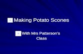 Making Potato Scones