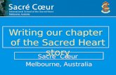 Writing our chapter of the Sacred Heart story