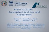 PTSD/Suicide:  Conceptualization and Assessment