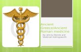 Ancient Greece/Ancient Roman medicine