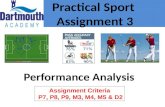 Practical Sport  Assignment 3