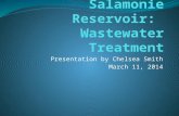 Salamonie Reservoir:  Wastewater Treatment