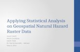 Applying  Statistical  Analysis  on  Geospatial Natural  Hazard Raster  Data
