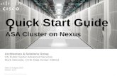 Quick Start Guide ASA Cluster on Nexus