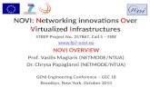 NOVI:  N etworking innovations  O ver  V irtualized  I nfrastructures