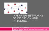 Inferring Networks of Diffusion and Influence