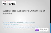 Global and Collective Dynamics at PHENIX