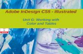 Adobe  InDesign  CS5 - Illustrated  Unit G: Working with  Color and Tables