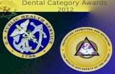 Dental Category Awards  2012