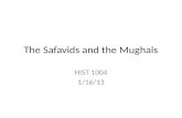 The  Safavids  and the Mughals