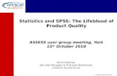Statistics and SPSS: The Lifeblood of Product Quality