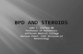 BPD and Steroids