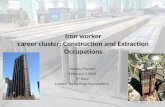 Iron worker career cluster: Construction and Extraction Occupations
