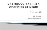Shark:SQL  and Rich Analytics at Scale