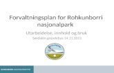 Forvaltningsplan for  Rohkunborri  nasjonalpark