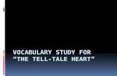 Vocabulary Study for “the tell-tale heart”