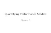 Quantifying Performance Models