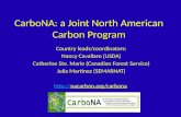 CarboNA : a Joint North American Carbon Program