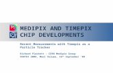 Medipix and Timepix chip developments