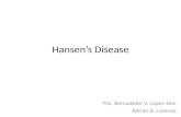 Hansen’s Disease