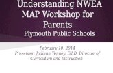 Understanding NWEA MAP Workshop for Parents Plymouth Public Schools
