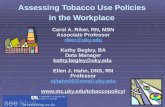 Assessing Tobacco Use Policies  in the Workplace