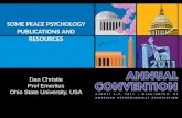 SOME PEACE PSYCHOLOGY PUBLICATIONS AND RESOURCES