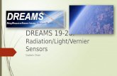 DREAMS 19-20:  Radiation/Light/Vernier Sensors