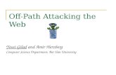 Off-Path Attacking the Web