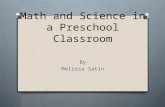 Math and Science in a Preschool Classroom
