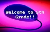 Welcome to 5th Grade!!