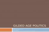 Gilded  age  Politics