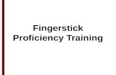 Fingerstick  P roficiency Training