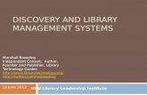 Discovery and  Library  Management Systems