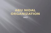Abu  Nidal  Organization
