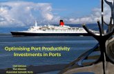Optimising  Port  Productivity Investments  in Ports