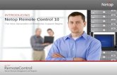 INTRODUCING Netop Remote Control 10 The Next Generation of Enterprise Support Begins