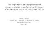 Brant  Liddle Centre for Strategic Economic Studies Victoria University Australia