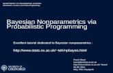 Bayesian  Nonparametrics  via Probabilistic  Programming