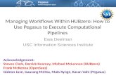 Managing Workflows Within  HUBzero : How to Use Pegasus to Execute Computational Pipelines