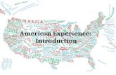 American Experience:  Introduction
